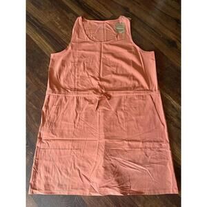 NEW Patagonia Fleetwith Dress Womens Size XLarge Sienna Clay Sleeveless